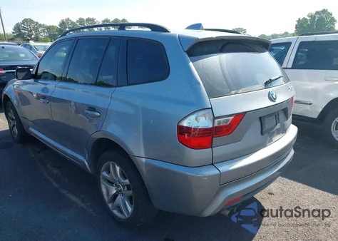 2008 BMW X3 3.0Si from USA, damaged, VIN WBXPC93478WJ11956